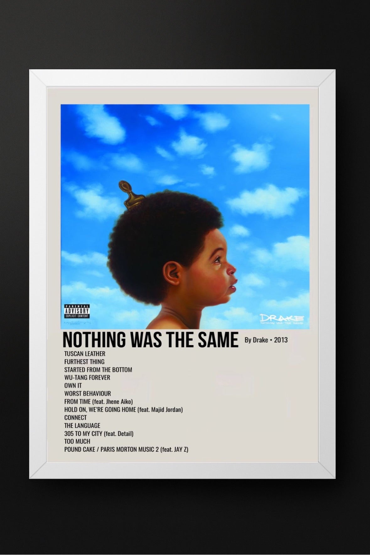 Drake NOTHING WAS THE SAME Album