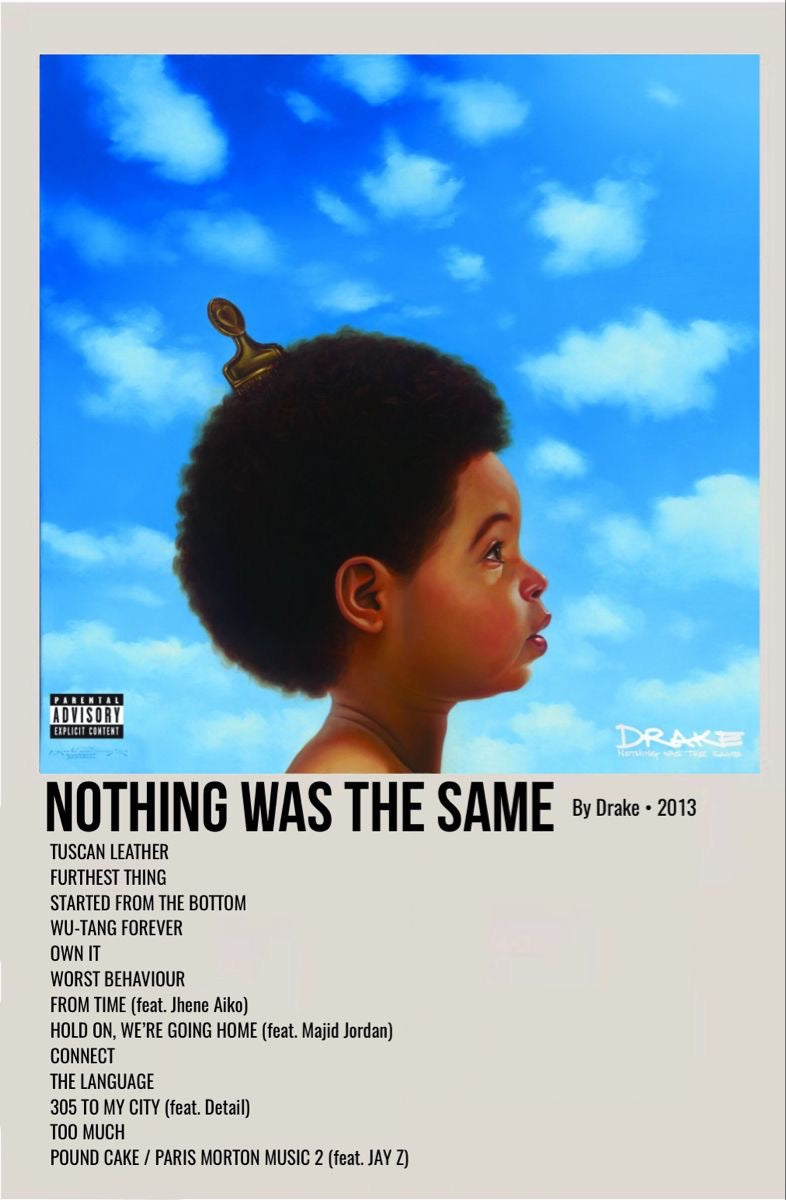 Drake NOTHING WAS THE SAME Album