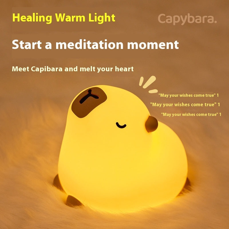 Adorable Capibara Touch Sensor Lamp