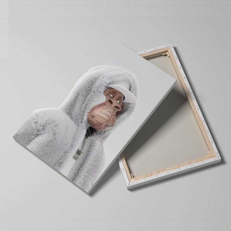 Painting Yacht Club Monkey Fashion Aesthetics