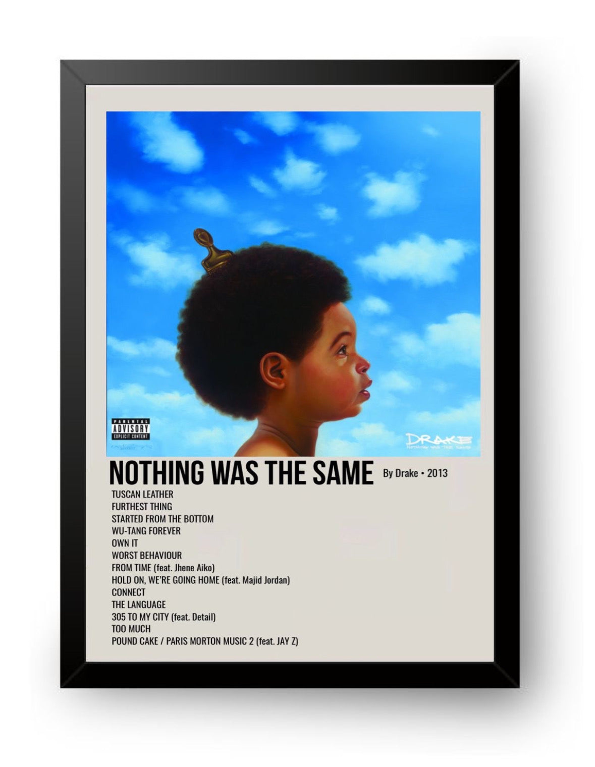 Drake NOTHING WAS THE SAME Album