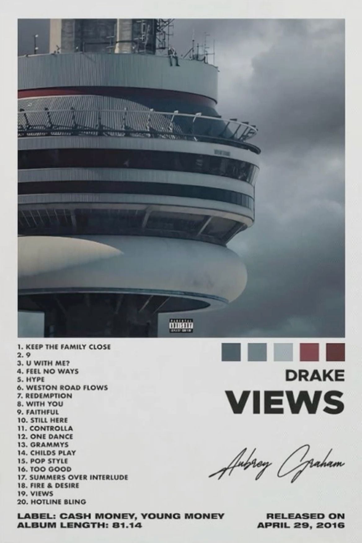 Drake VIEWS Album