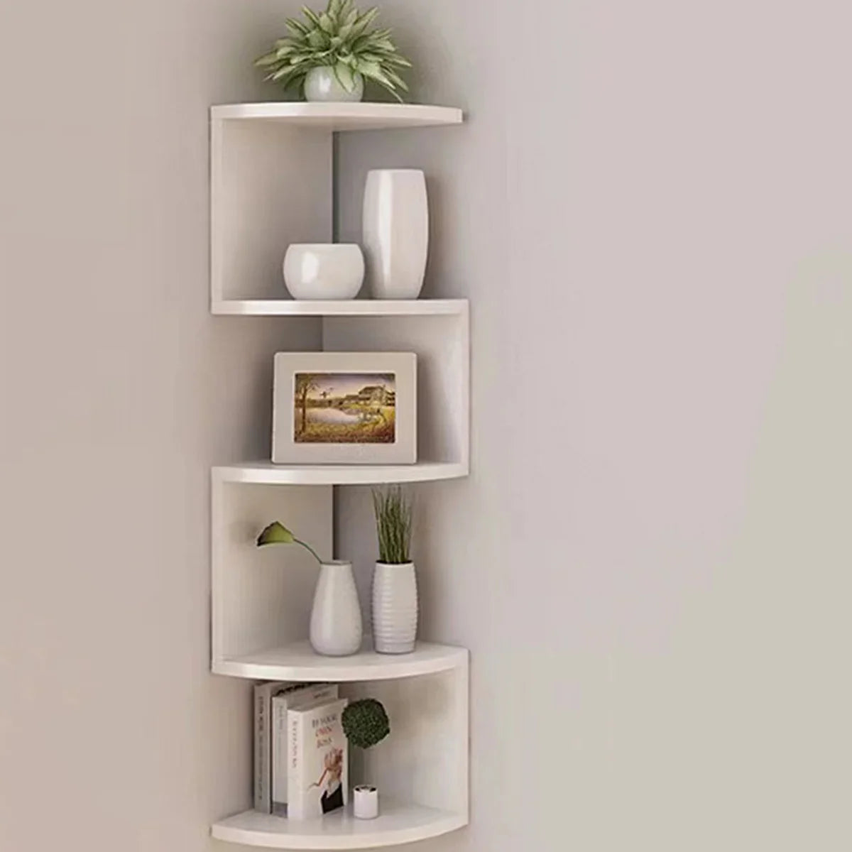 Stylish Corner Shelf Organizer