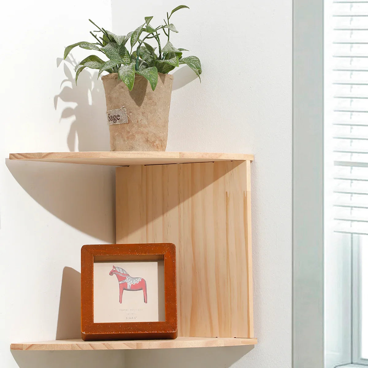 Stylish Corner Shelf Organizer